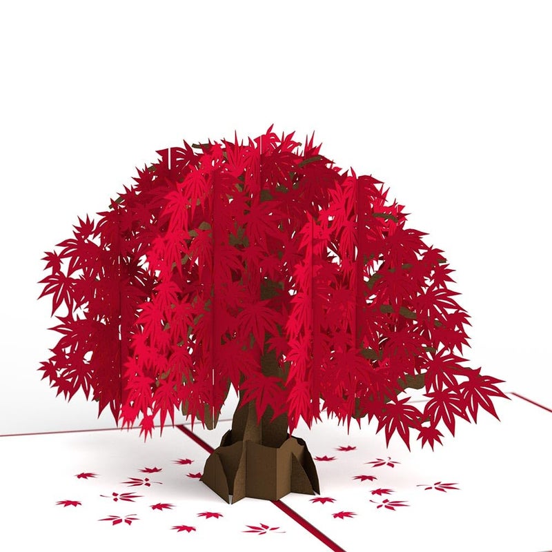 Lovepop Everyday Pop-Up Card for Her and Him- 3D Thinking of You Greeting Cards for Boys, Girls, Men, Women - 5" x 7" Maple Tree - Blank Note Card & Envelope Included - Image 2